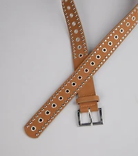 Dose Of Attitude Faux Suede Belt