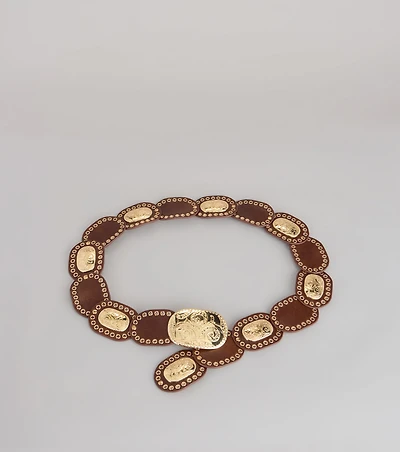 Desert Dream Oval Medallion Belt