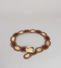 Desert Dream Oval Medallion Belt