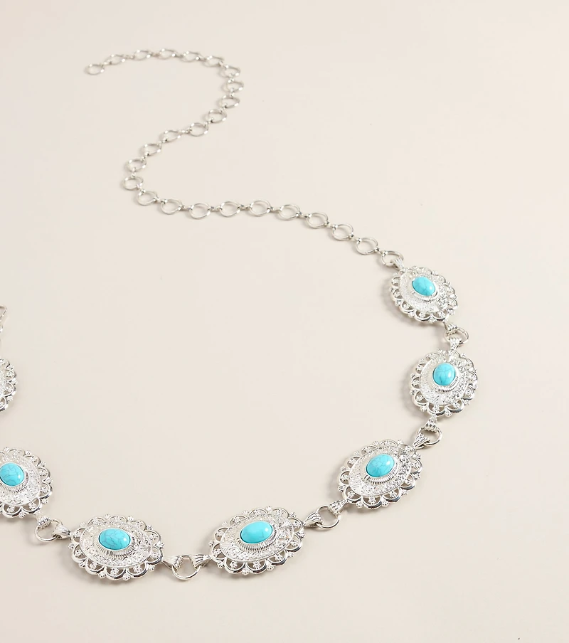 Desert Darling Concho Chain Belt