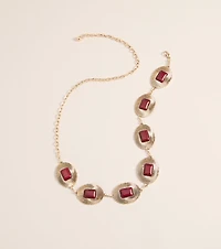 Desert Drama Stone Concho Chain Belt