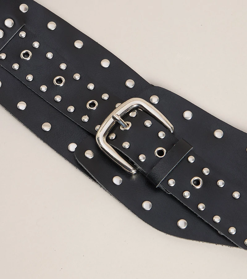 No Basics Allowed Studded Belt