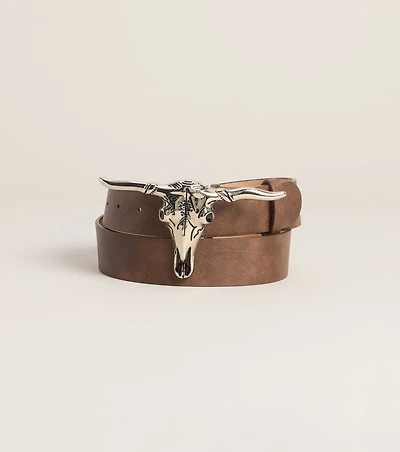 Desert Plans Longhorn Buckle Belt