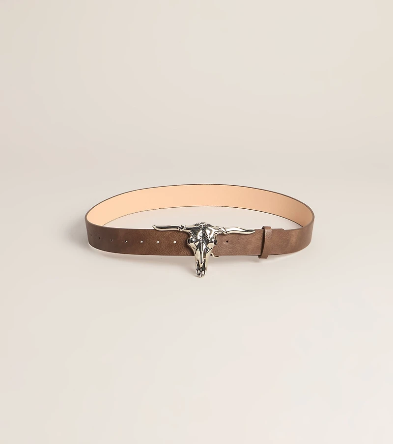 Desert Plans Longhorn Buckle Belt