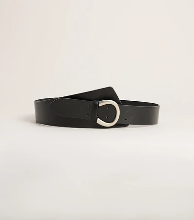 Buckle Up Statement Oval Belt