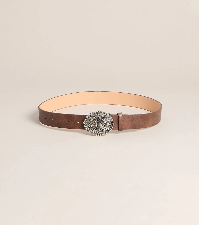 Out Late Western Buckle Belt