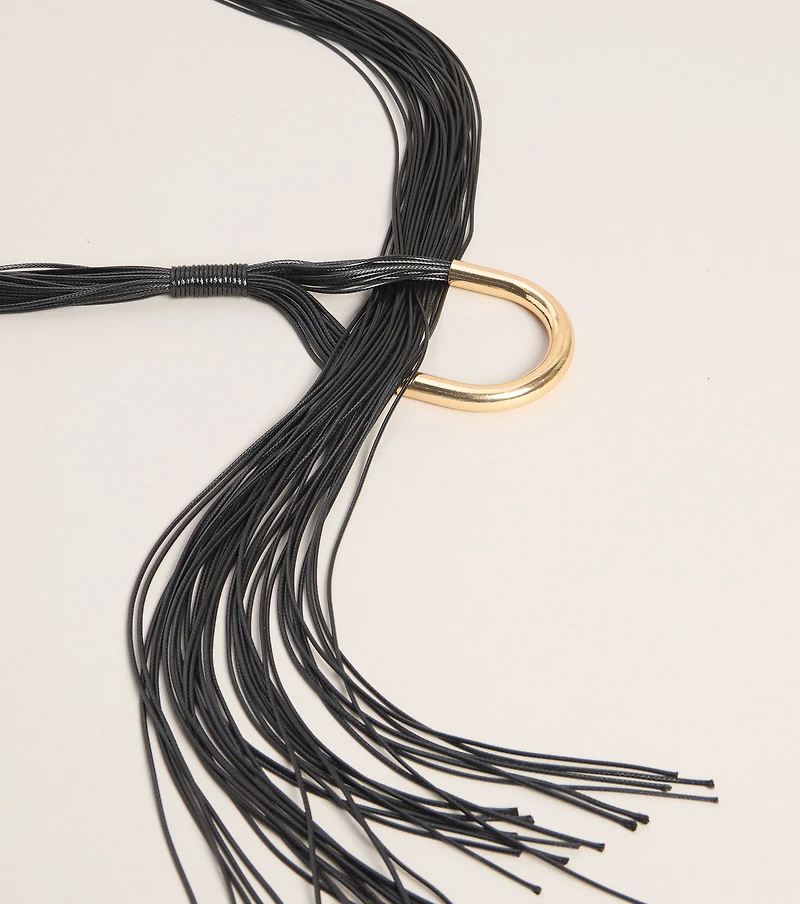 Front Row Tassel Belt