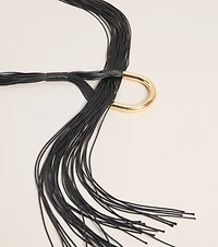 Front Row Tassel Belt