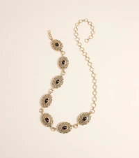 Southern Wind Statement Concho Chain Belt