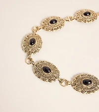 Southern Wind Statement Concho Chain Belt