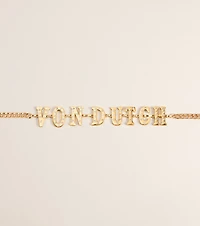 Windsor x Von Dutch Letter Chain Belt