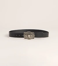 Desert Plans Longhorn Buckle Belt