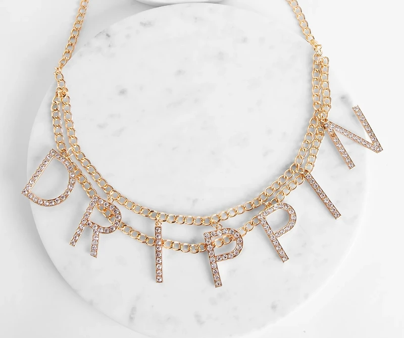 Drippin' Chain Link Belt