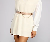 Trendy Glam Two-Pack Belt Set