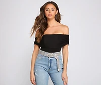 Glam Life Rhinestone Belt
