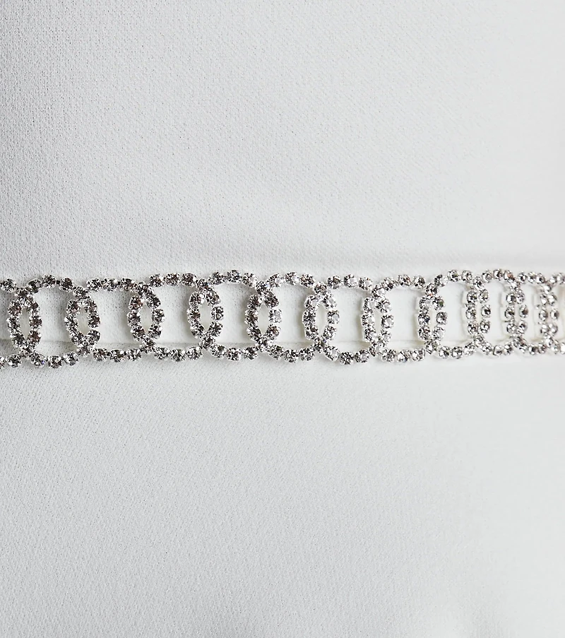 Loops Of Luxe Rhinestone Belt