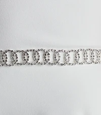 Loops Of Luxe Rhinestone Belt
