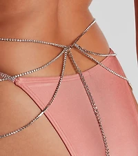 Shimmering Beauty Rhinestone Belly Chain