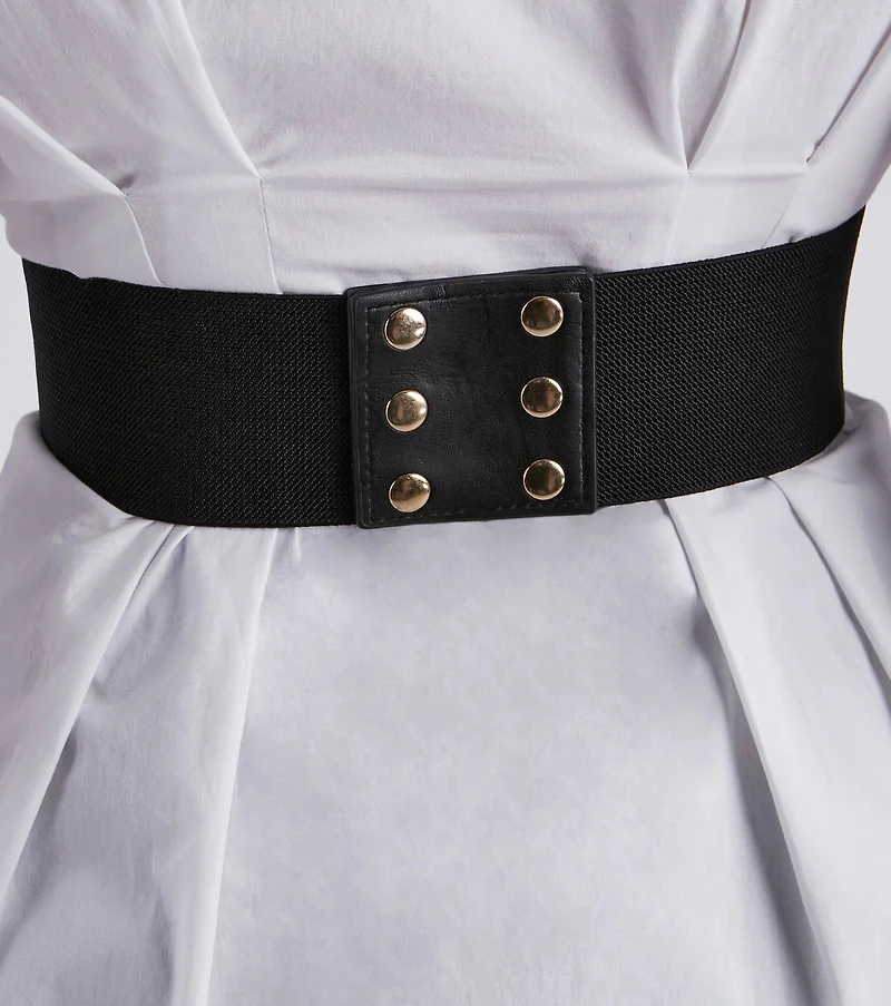 Stylish Shimmer Gemstone Belt