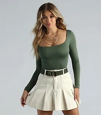 Trendy Style Staple Canvas Woven Belt