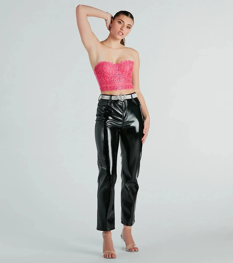 Glam Heartbreaker Rhinestone Belt