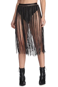 Living On The Fringe Skirt