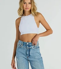 Amp Up The Glam Rhinestone Chain Belt