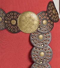 Southern Muse Chunky Medallion Concho Belt