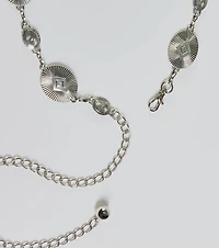 Forever Boho Oval Disc Chain Belt