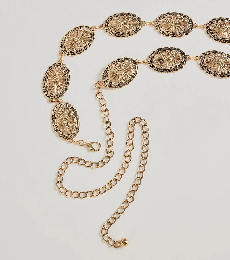 Boho Western-Chic Chain Belt