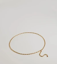 Stylishly Sleek Chain-Link Belt