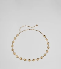 Decadent Rosette Chain Belt