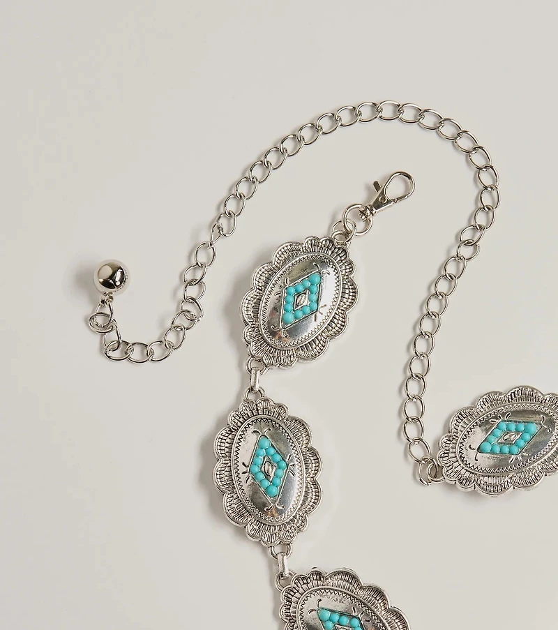 Western Spirit Concho Stone Belt