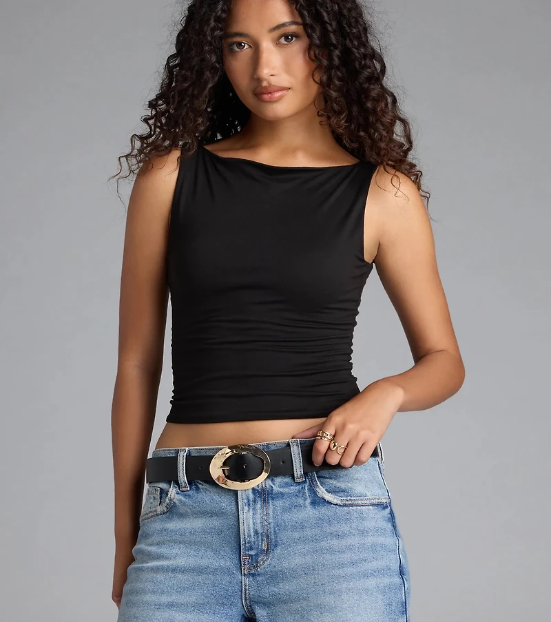 Your Everyday Oval Buckle Belt
