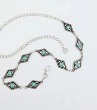Southern Wind Statement Concho Chain Belt