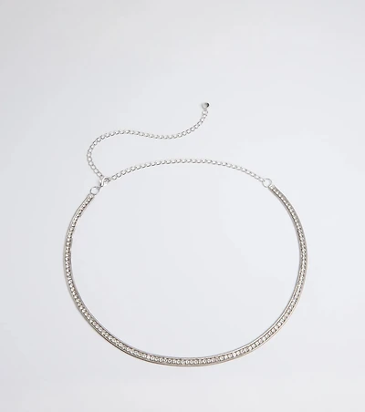 Main Attraction Rhinestone Chain Belt