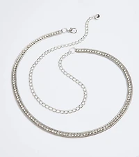 Main Attraction Rhinestone Chain Belt
