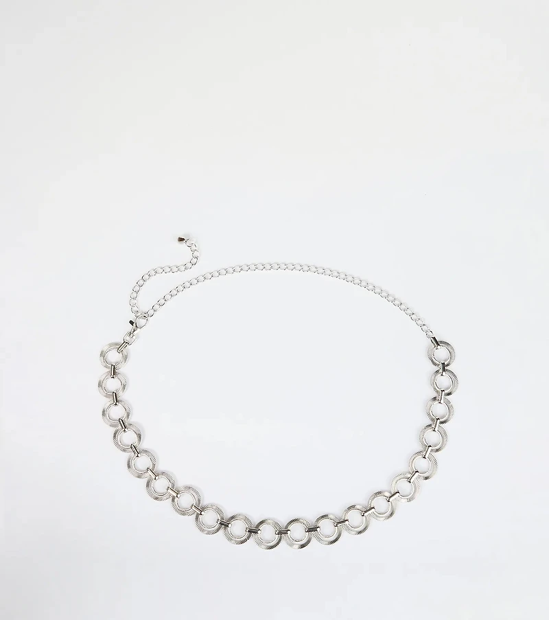 Trendy Vibes O-Ring Chain Belt