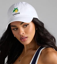 Limone Embroidered Baseball Cap