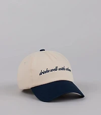 Drinks Well With Others Baseball Cap