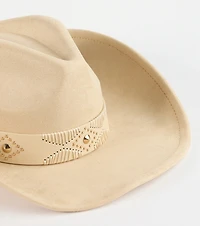 Western Adventure Faux Suede Cowboy Hat