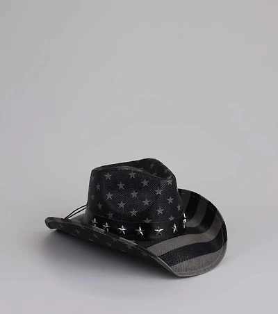 Stars And Stripes Americana Cowboy Hat