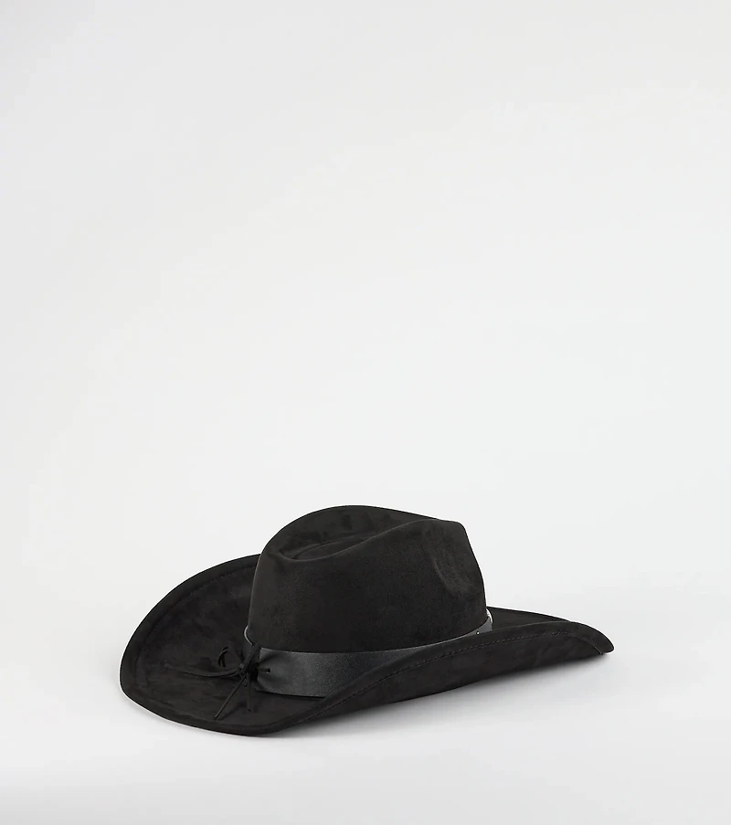 Western Adventure Faux Suede Cowboy Hat