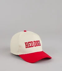 Red Dogs Two-Tone Baseball Cap