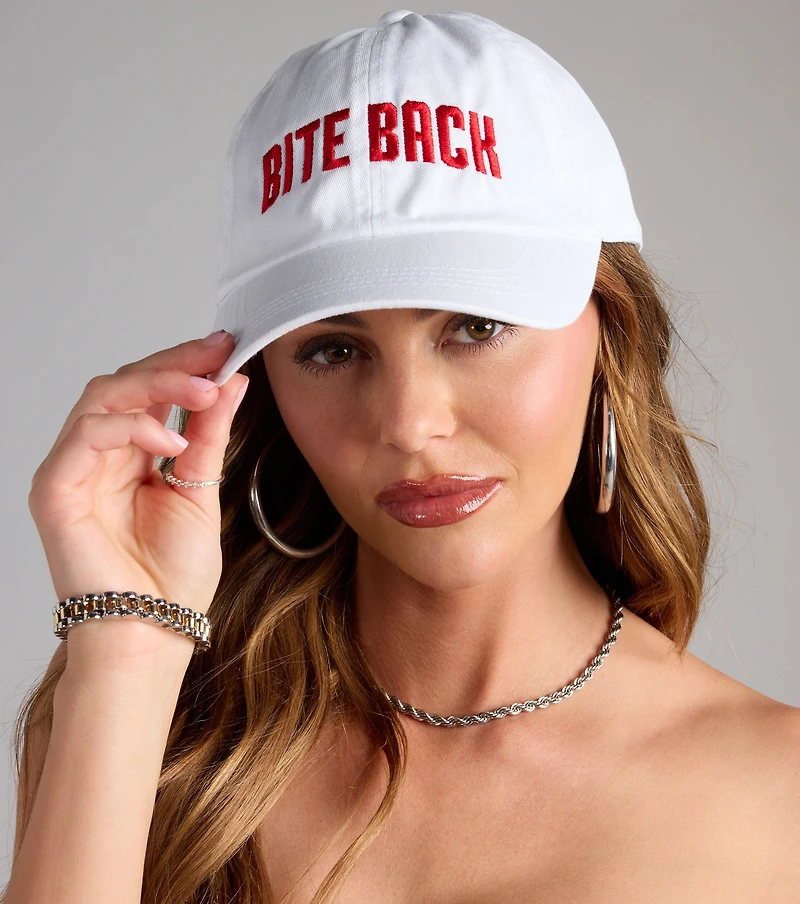 Bite Back Baseball Cap