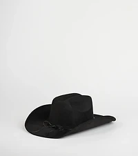 Western Babe Faux Suede Cowboy Hat