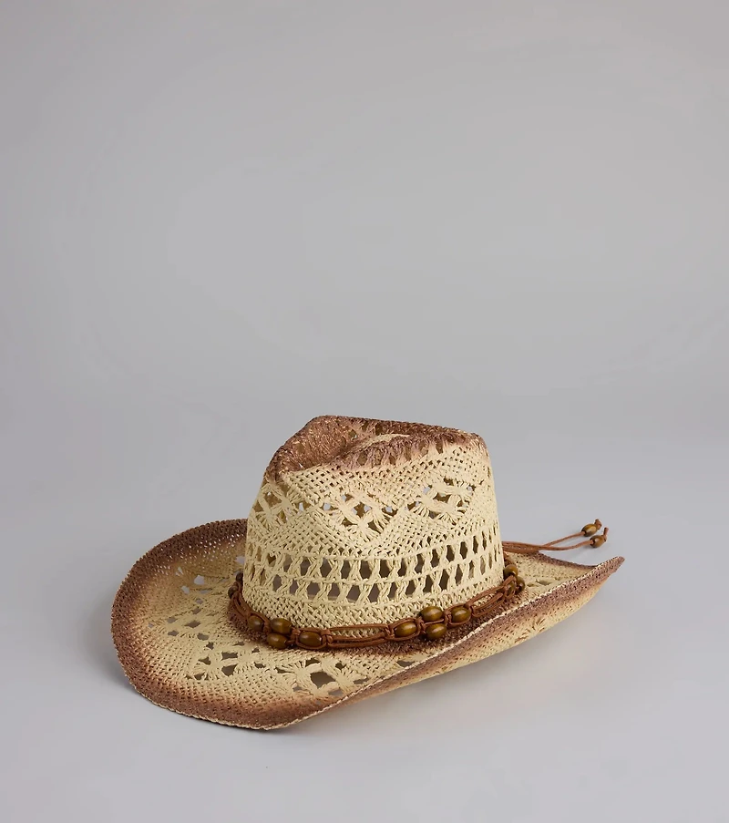 Country Cutie Beaded Cowboy Hat