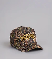 Smokeshow Camouflage Snap Back Hat