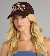 Running On Coffee Baseball Cap