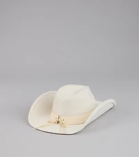 Western Adventure Faux Suede Cowboy Hat